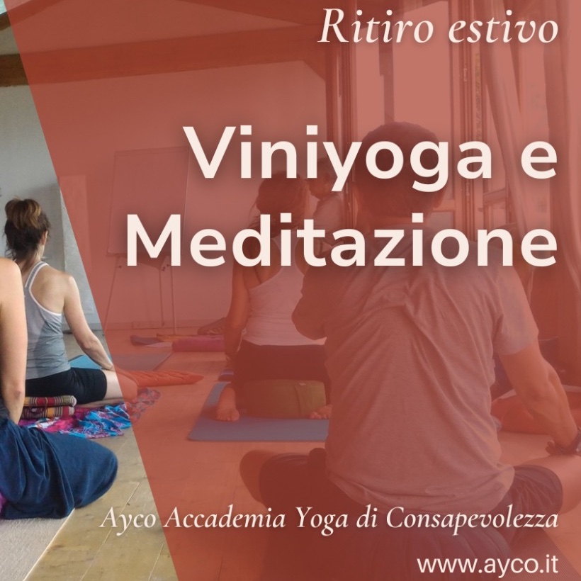 Ritiro viniyoga meditazione 2026