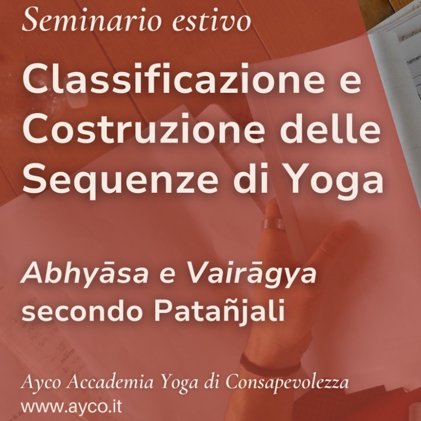 Seminario yoga sequenze 2026